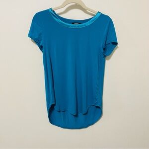 Premise Turquoise Short Sleeve Women's Top